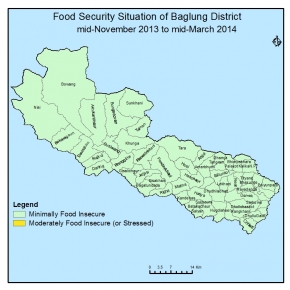 Map Of Baglung District Neksap.org.np-Allmaps