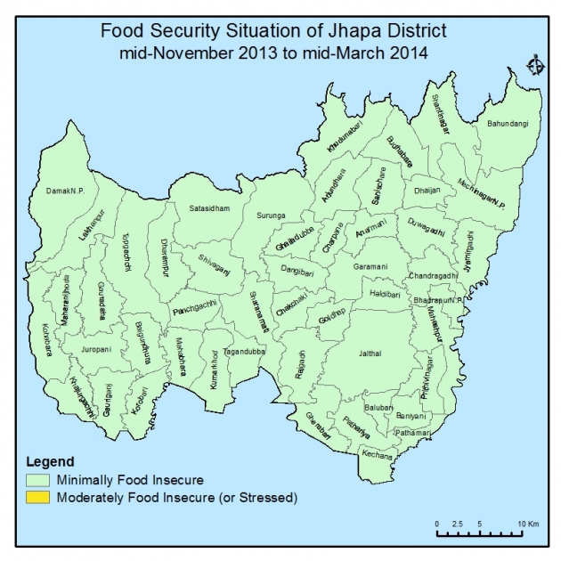 Map Of Jhapa Nepal Neksap.org.np-Allmaps